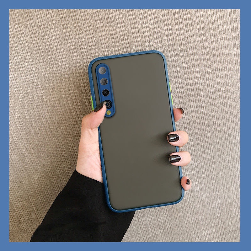 Ốp điện thoại trong suốt nhám chống sốc thời trang cho Xiaomi Mi 11T 10T 10s Pro 9 Note 10 Lite 5G