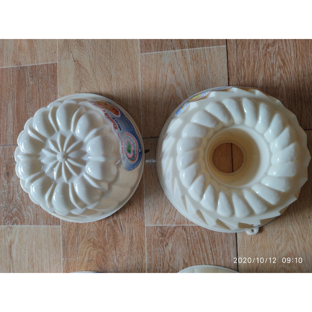 BỘ 2 SẢN PHẨM KHUÔN CƠM - RAU CÂU LỚN 17.5  X 17.5 X6 CM - VĨNH TRƯỜNG