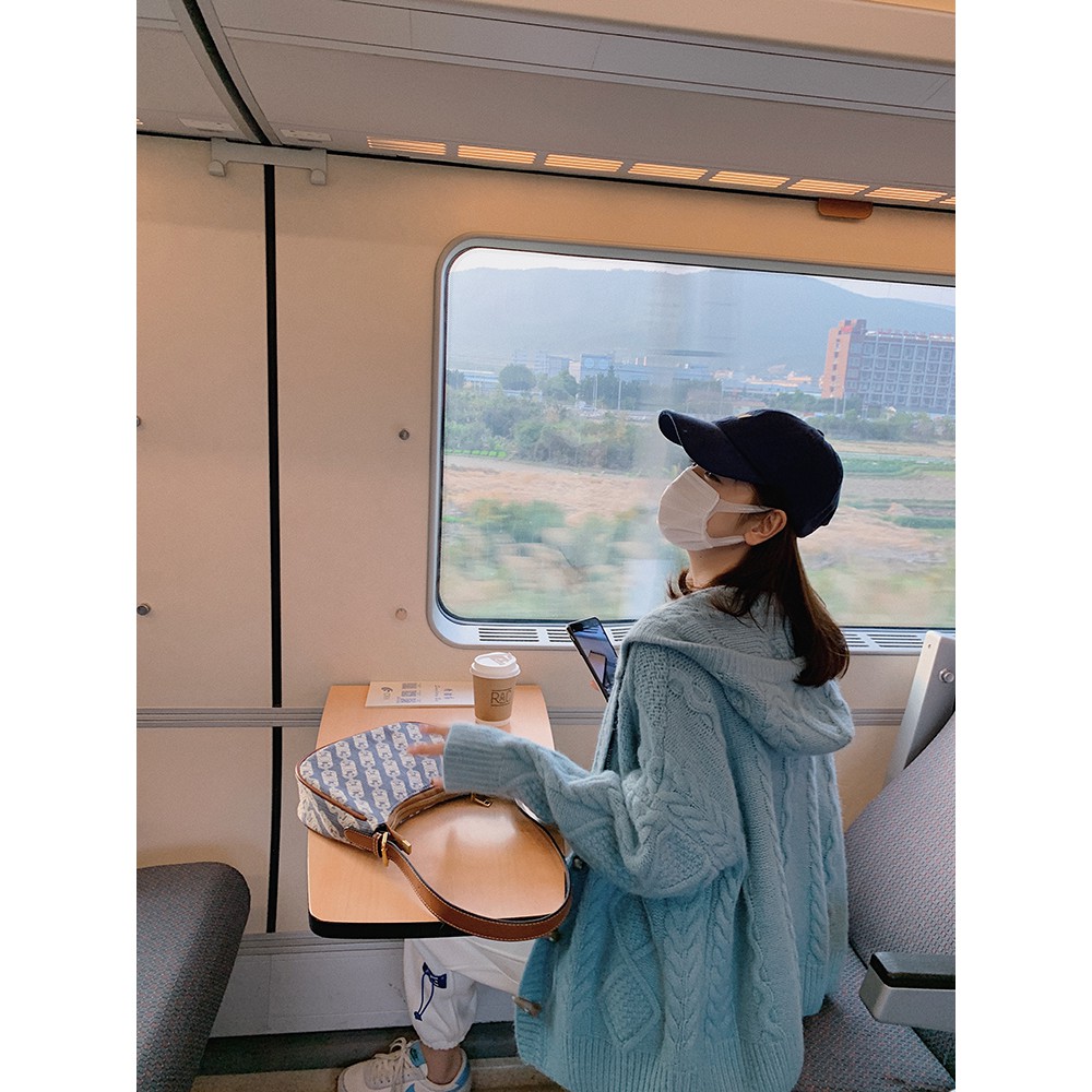 áo len nữ có mũ dày xinh cực màu sáng tươi xinh 2021