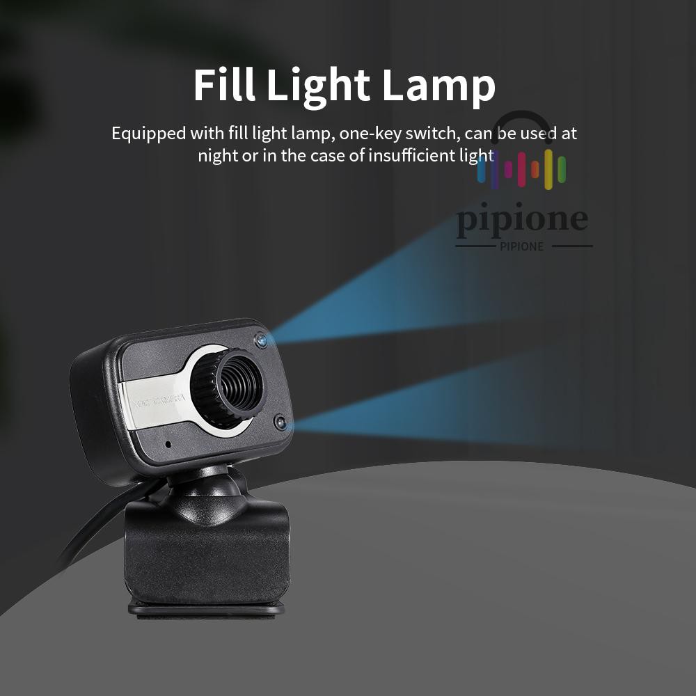 Webcam Usb 480p Kèm Đèn Led Cho Máy Tính | BigBuy360 - bigbuy360.vn