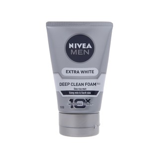 Sữa rửa mặt Nivea Men sáng mịn sạch sâu 100g