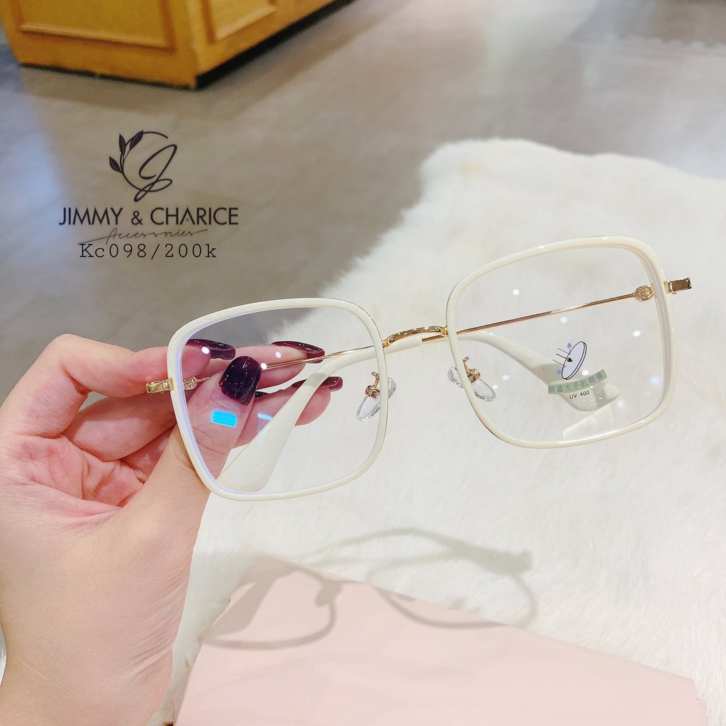 Gọng kính cận nữ Jimmy & Charice Hàn Quốc cao cấp có cắt mắt cận loạn viễn theo yêu cầu. | BigBuy360 - bigbuy360.vn
