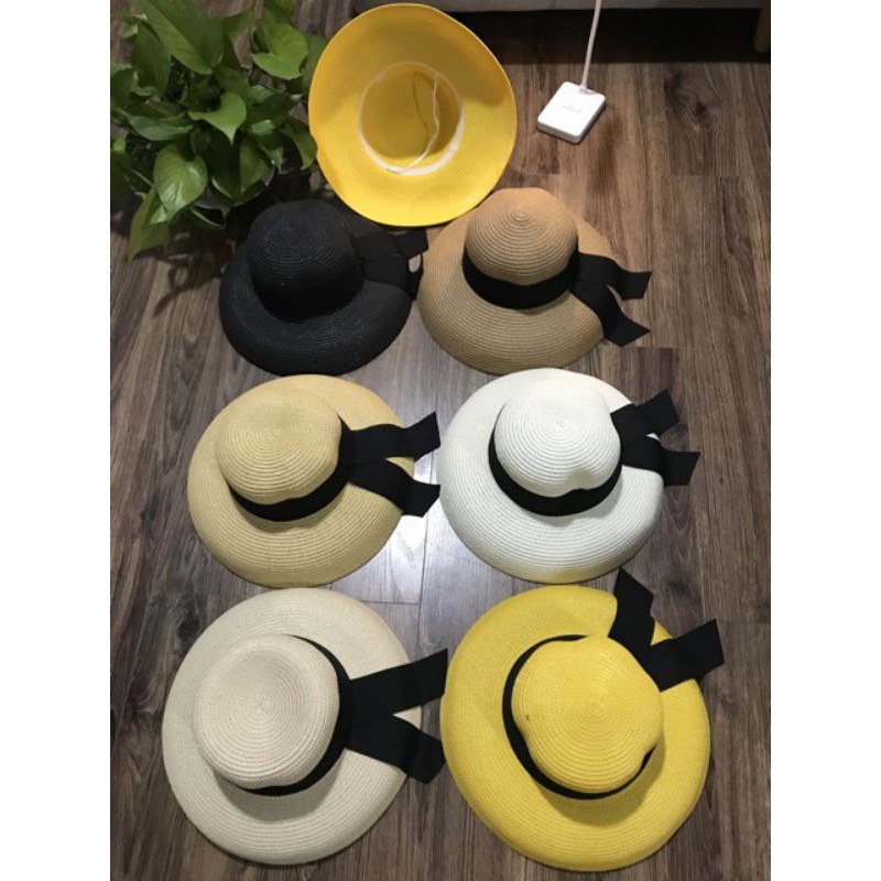 Mũ đi biển kiểu lồng đèn