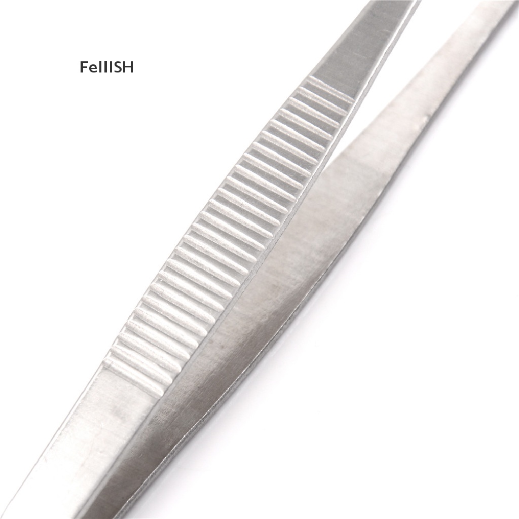 Nhíp dài thẳng bằng thép không gỉ 439br cho hồ thủy sinh cây trồng bể cá bbq