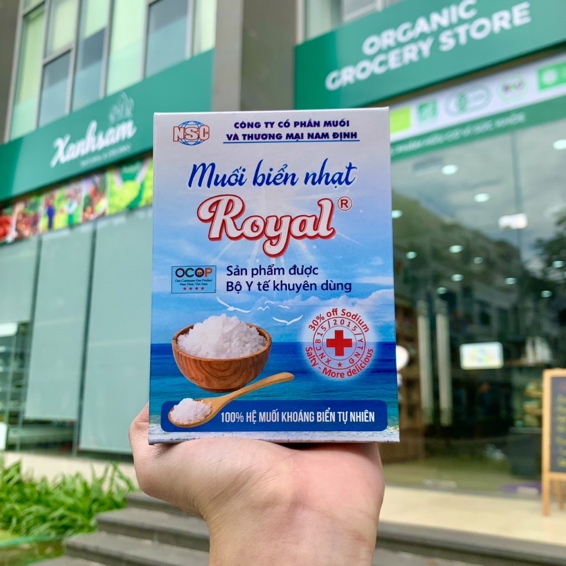 Muối Biển Nhạt Royal 250gr - XanhSam