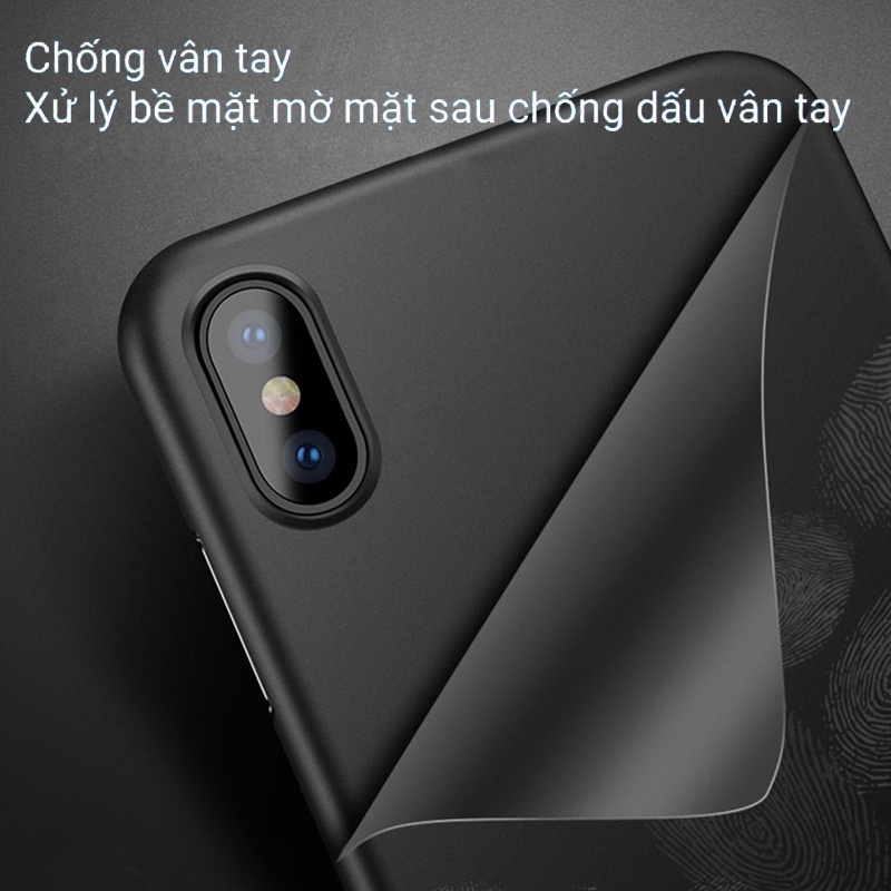 Ốp điện thoại siêu mỏng 0.26mm chống dấu vân tay cho iPhone SE 2020 6 6S 7 8 Plus XR X XS 11 12 13 Pro Max Mini
