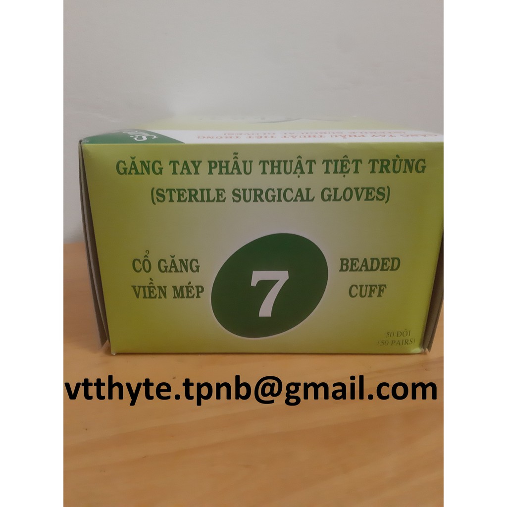 Găng tay phẫu thuật Vglove (Lẻ)