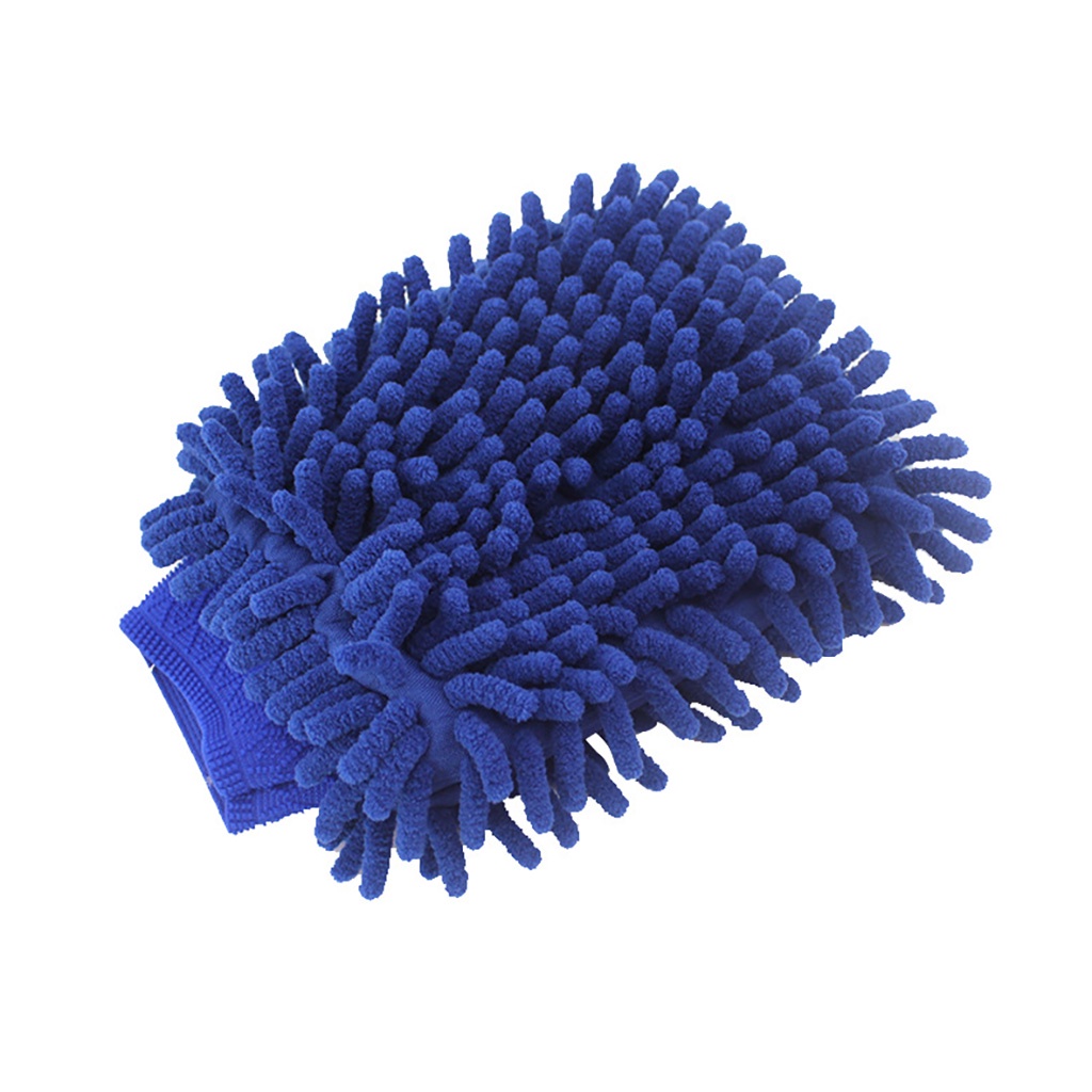 Găng Tay San Hô Rửa Xe Microfiber Siêu Mềm Mịn Tiện Dụng  - Phụ Kiện Ô Tô