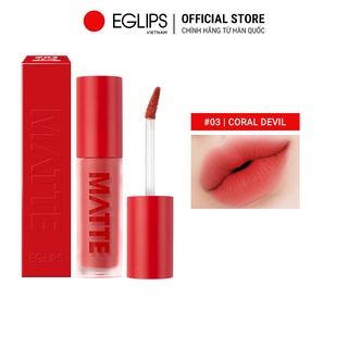 Son kem lì Eglips Matte Fit Lip Lacquer 4.5g