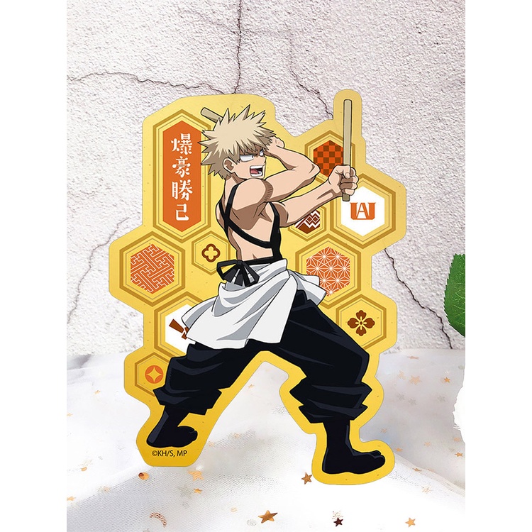 Mô Hình Nhân Vật Bakugou Katsuki Midoriya Izuku Midoriya Izuku Đứng