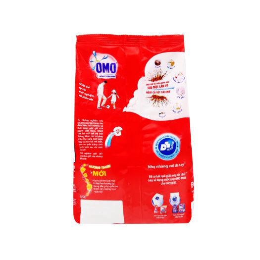 Bột giặt Omo hệ bọt thông minh công nghệ giặt xanh đánh bay mọi vết bẩn gói 380g