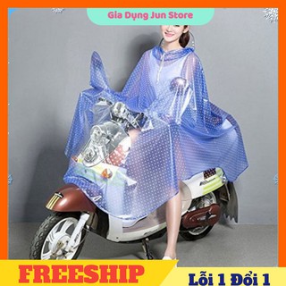Áo mưa cánh dơi chấm bi - giao màu ngẫu nhiên☘️ -jun store