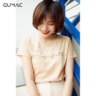 Áo thun thêu perfectly GUMAC ATA9118