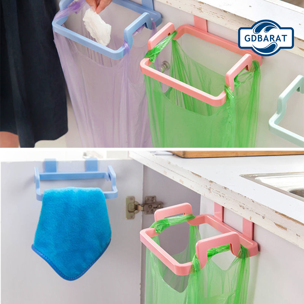 Giá Treo Túi Rác Gắn Cửa Tủ Bếp Tiện Dụng