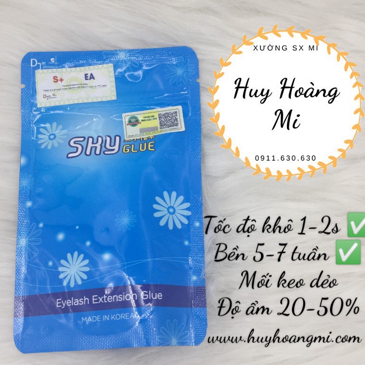 Keo nối mi Sky S+ CHÍNH HÃNG_Tổng kho keo Hàn Giá Rẻ -Keo Nối Mi _HuyHoangMi