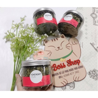 Bạc hà sấy khô + hạt giống cỏ mèo