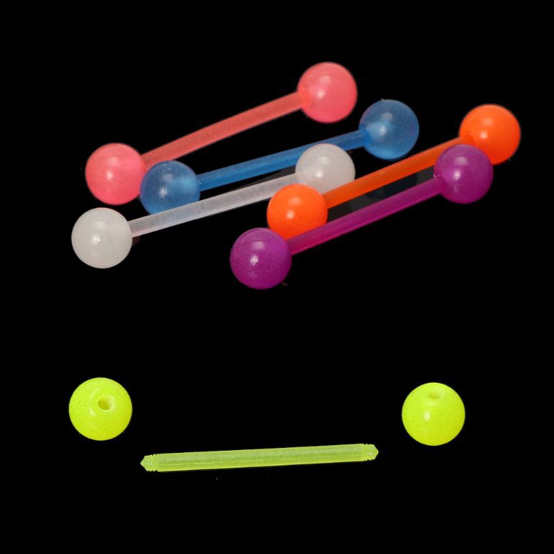 Bộ 6 khuyên xỏ rốn phát sáng cá tính