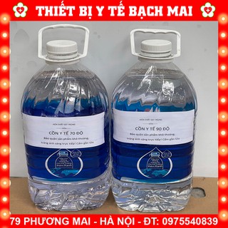 Cồn Y Tế 70 Độ, 90 Độ - Can 5 Lít