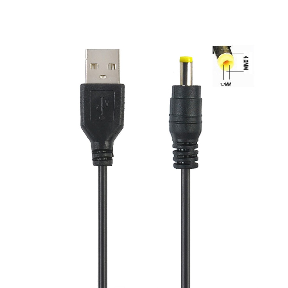 Dây cáp kết nối USB A Male sang 2.0 2.5 3.5 4.0 5.5mm 5V DC