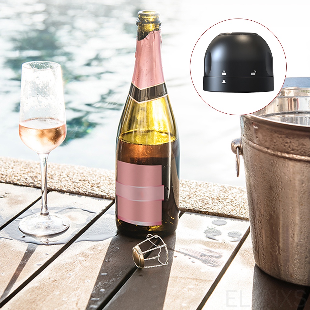 Nắp đậy chai rượu champagne thiết kế xoay khóa xoay chống rò rỉ