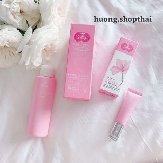 Combo dung dịch vệ sinh và serum dưỡng hồng cô bé