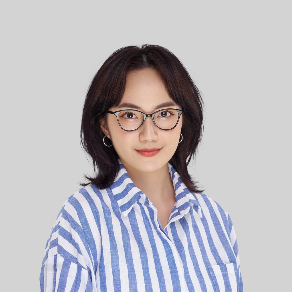 Gọng kính cận nữ WeeHours MOSS , dáng mắt mèo thời trang,  nhựa Acetate cao cấp | BigBuy360 - bigbuy360.vn