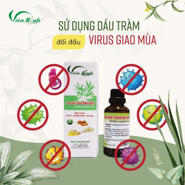 Tinh Dầu tràm đặc biệt Viên Minh (HÀNG CHUẨN)