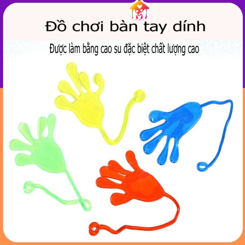 Đồ chơi trẻ em Bàn tay ném dính trên mọi bề mặt vui nhộn độc đáo cho bé