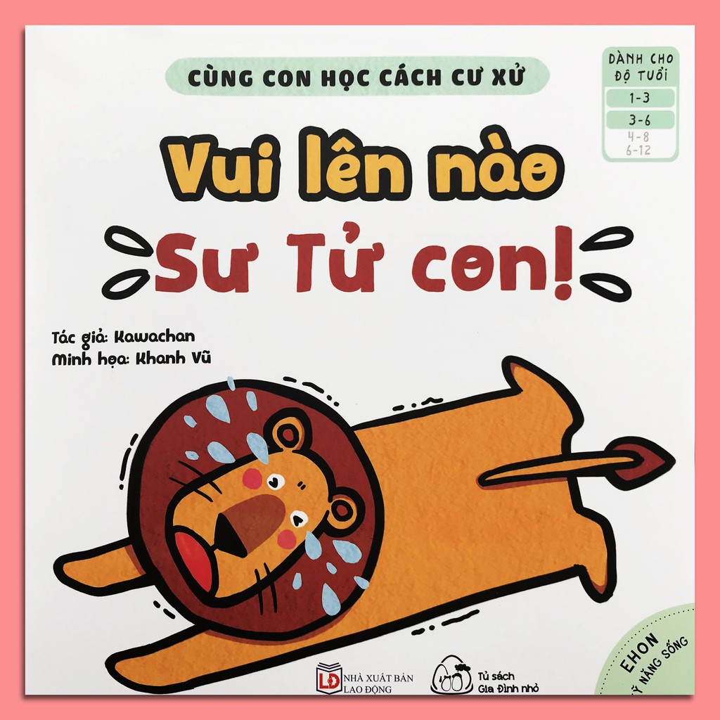 Sách - Ehon Kỹ Năng Sống - Cùng Con Học Cách Cư Xử (1-6 tuổi) - Bộ 6 quyển