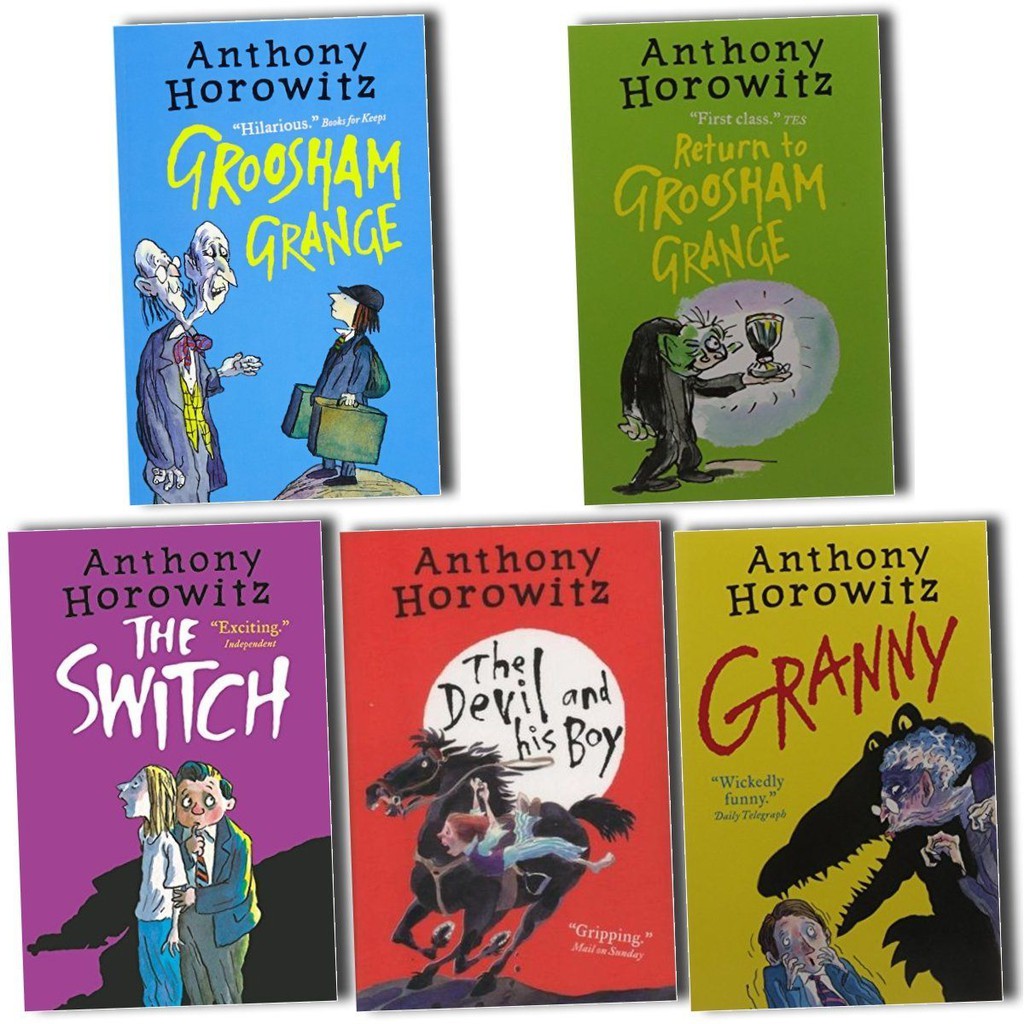 Sách - Anh: The Wickedly Funny Anthony Horowitz