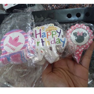 Que cắm bánh cupcake