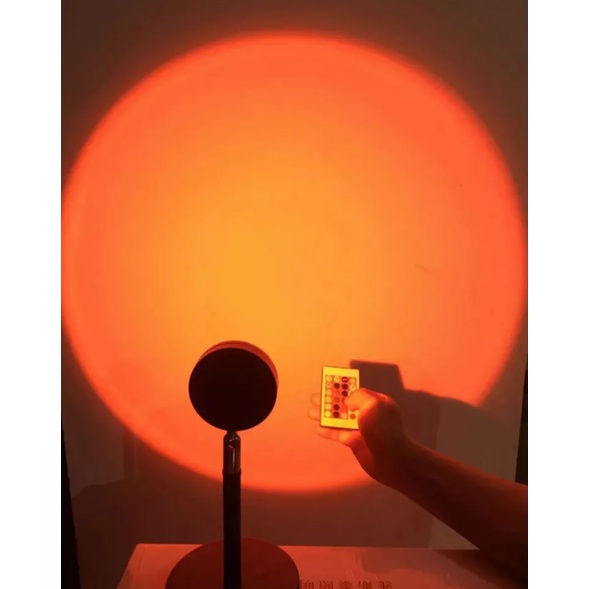 Đèn Hoàng Hôn, Sunset, Tích Hợp 16 Màu Trong 1 Đèn chiếu cầu vồng trang trí, chụp hình, quay TikTok