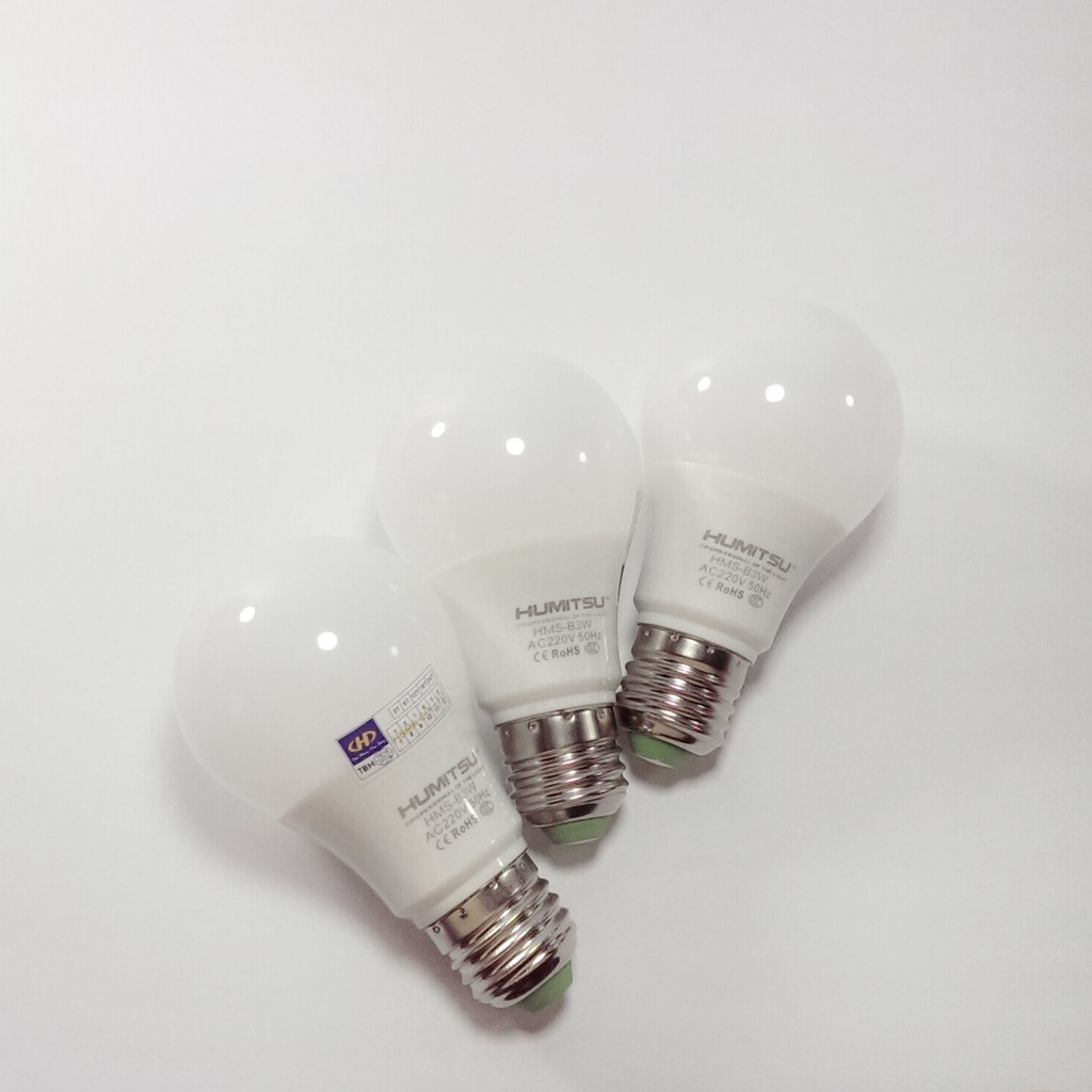 Đèn LED Tròn Humitsu 3W, Trắng