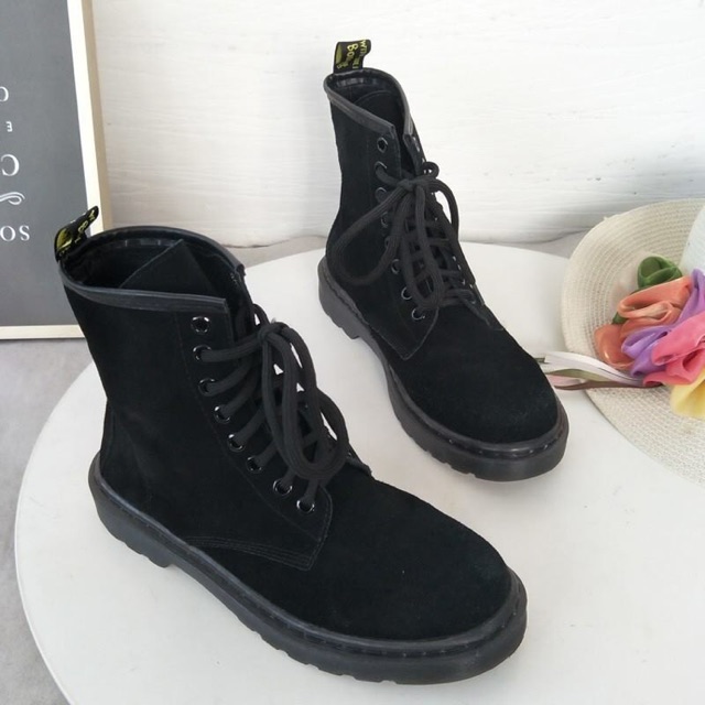 Boots da lộn cao cổ hàng Xuất Khẩu