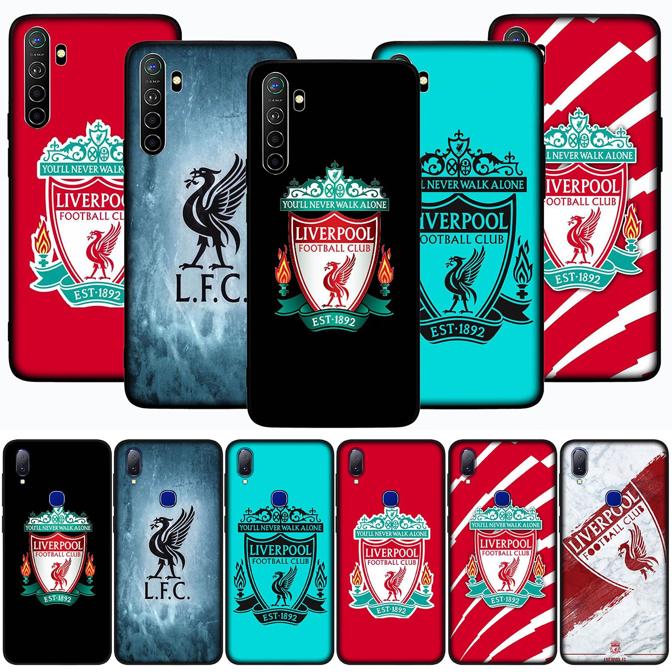 Ốp Lưng Silicone Mềm In Chữ Red Liverpool Cho Xiaomi Redmi Note 7 / 6 Pro / 7a / Note7 / Note6 / 6pro / 7pro