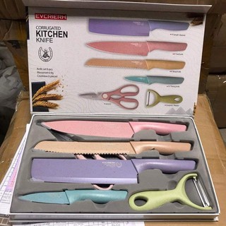 Bộ dao lúa mạch 6 món kháng khuẩn - cứ gọi là sắc lịm