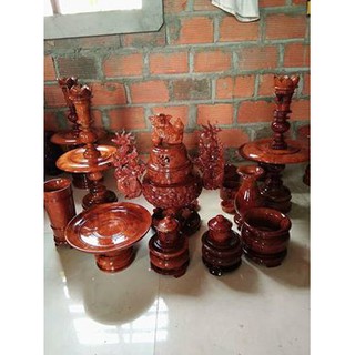 bộ lư gỗ hương