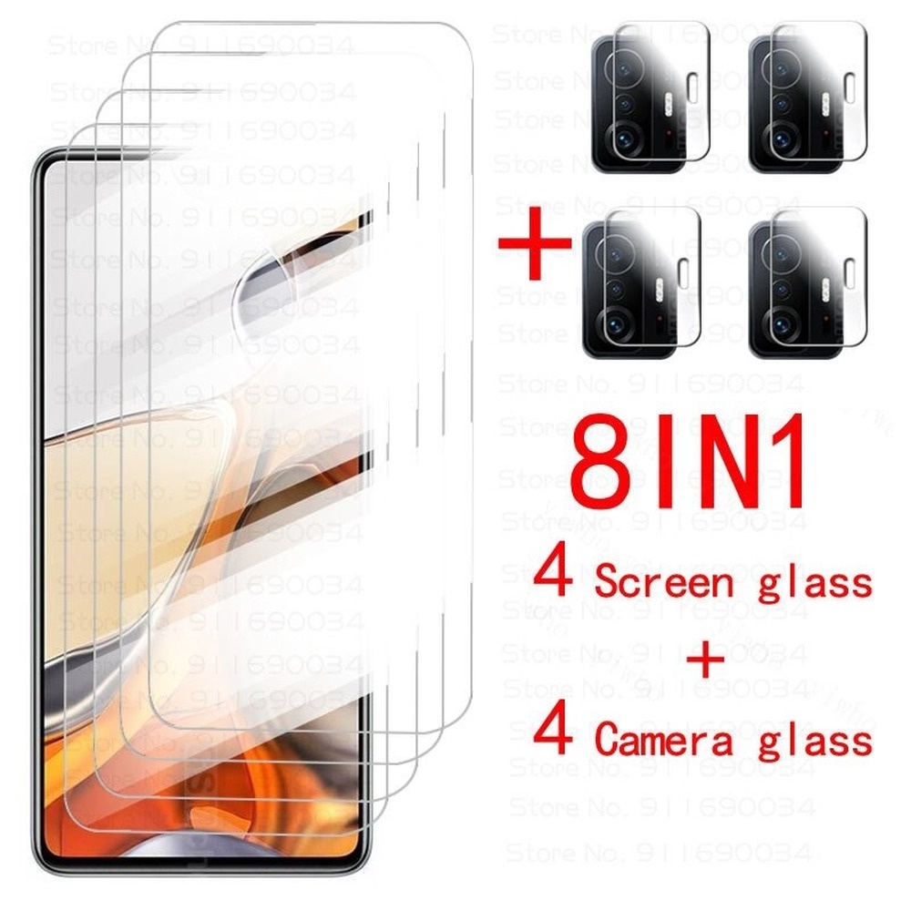 Ốp điện thoại mặt kính bảo vệ ống kính máy ảnh cho Xiaomi Mi 11T Pro 11 Lite 5G NE 11T 11 T MI11T Pro 6.67'' XIOMI
