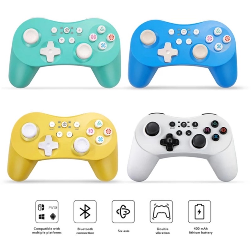 Tay Cầm Chơi Game HY-9019 Bluetooth Switch/PS3/Máy Tính/PC360/Android