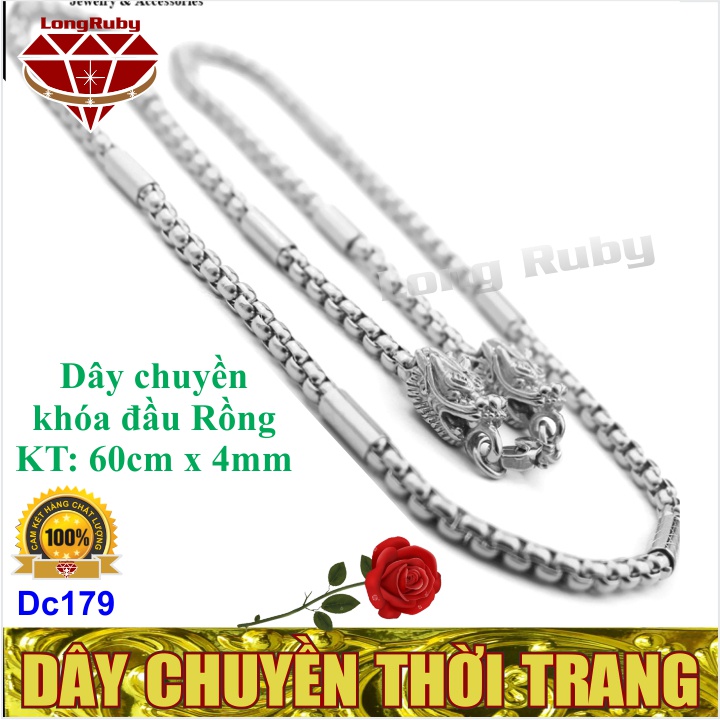 Dây Chuyền Nam Thời Trang | Dây Chuyền Bông Dừa Cách Điệu - Dc001