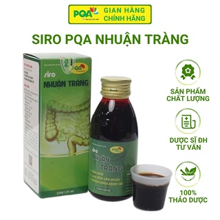 Pqa nhuận tràng siro - táo bón lâu ngày