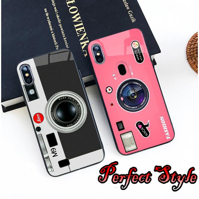 Ốp lưng phủ bóng họa tiết máy ảnh cho iphone 6-7 -8 / 6P 7P / 8P / x - xs / xr / xs max / 11 pro max / 12 pro max