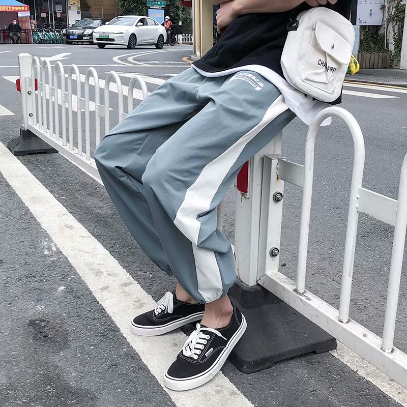 Quần dài thể thao phong cách Hàn Quốc dành cho nam 3 màu (M-3XL) tùy chọn