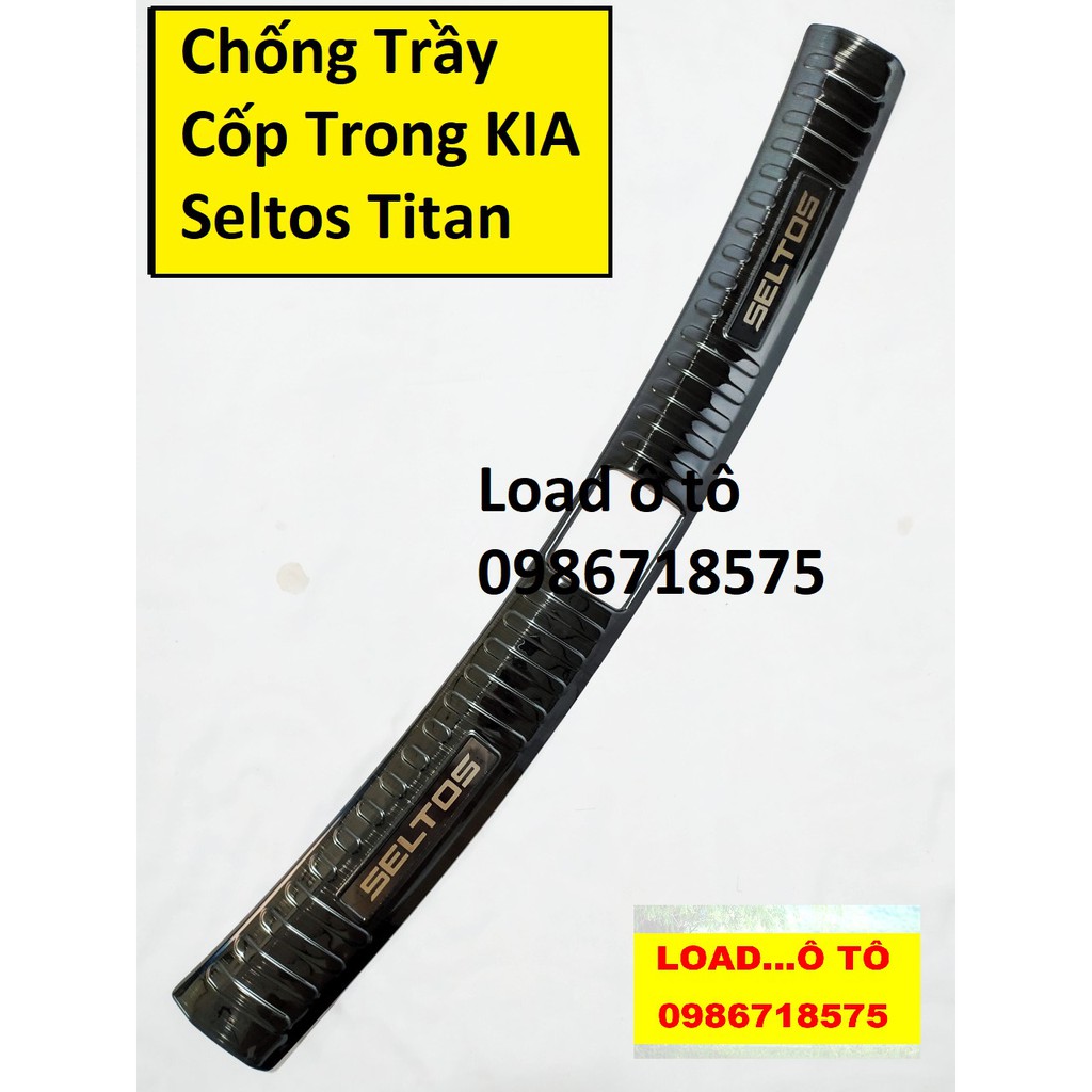Chống Trầy Cốp KIA Seltos Bên Trong Titan Cao Cấp, Mặt Gương Bóng