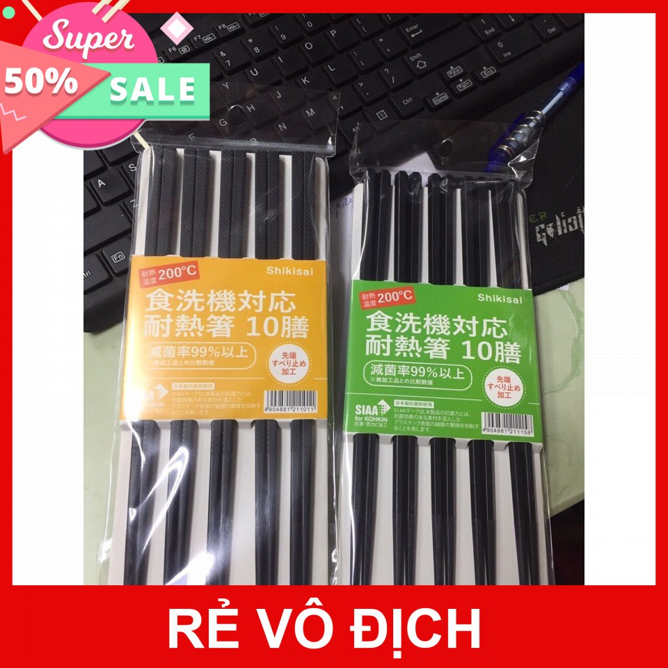 [Hot]-BỘ 10 ĐÔI ĐŨA KHÁNG KHUẨN