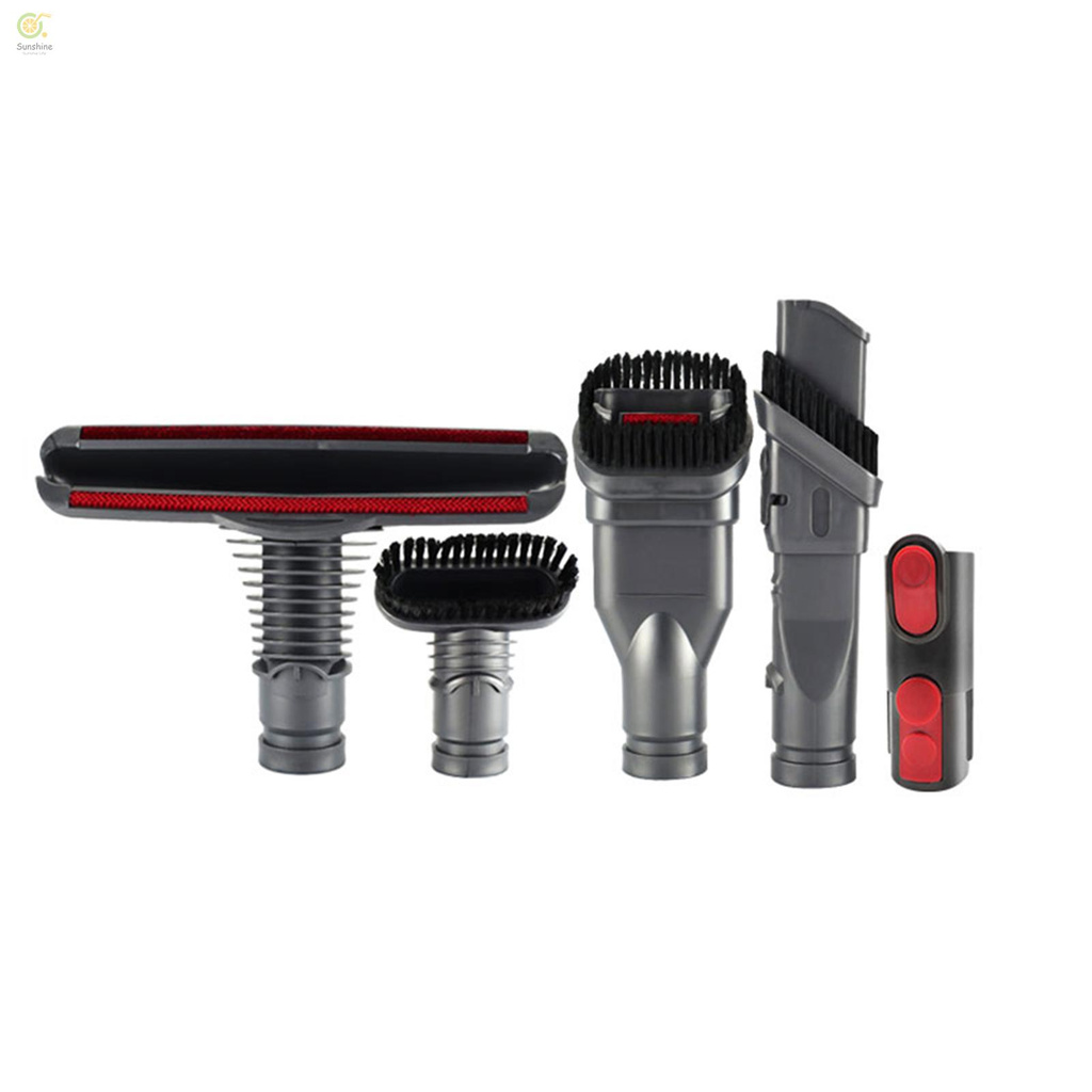 Dyson Bộ 5 Cọ Cứng + Bàn Chải Lông Cứng + Đầu Lông Mềm Tiện Dụng | BigBuy360 - bigbuy360.vn