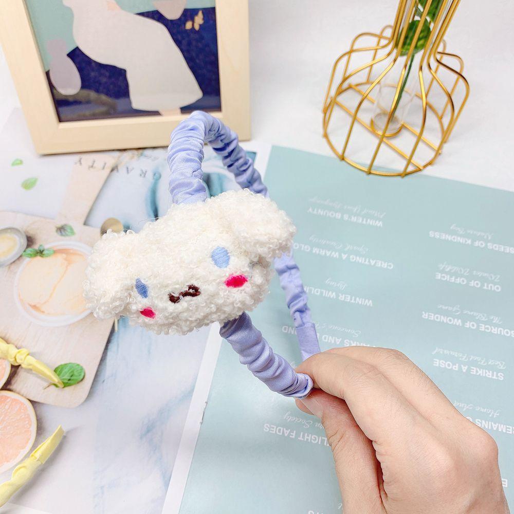 VANES1 Băng Đô Cài Tóc Chống Trượt Hình Thỏ Kuromi Dễ Thương Cho Nữ