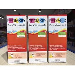 PEDIAKID FER & VITAMINES B (Cung cấp Fe & Vitamin B) 125ML