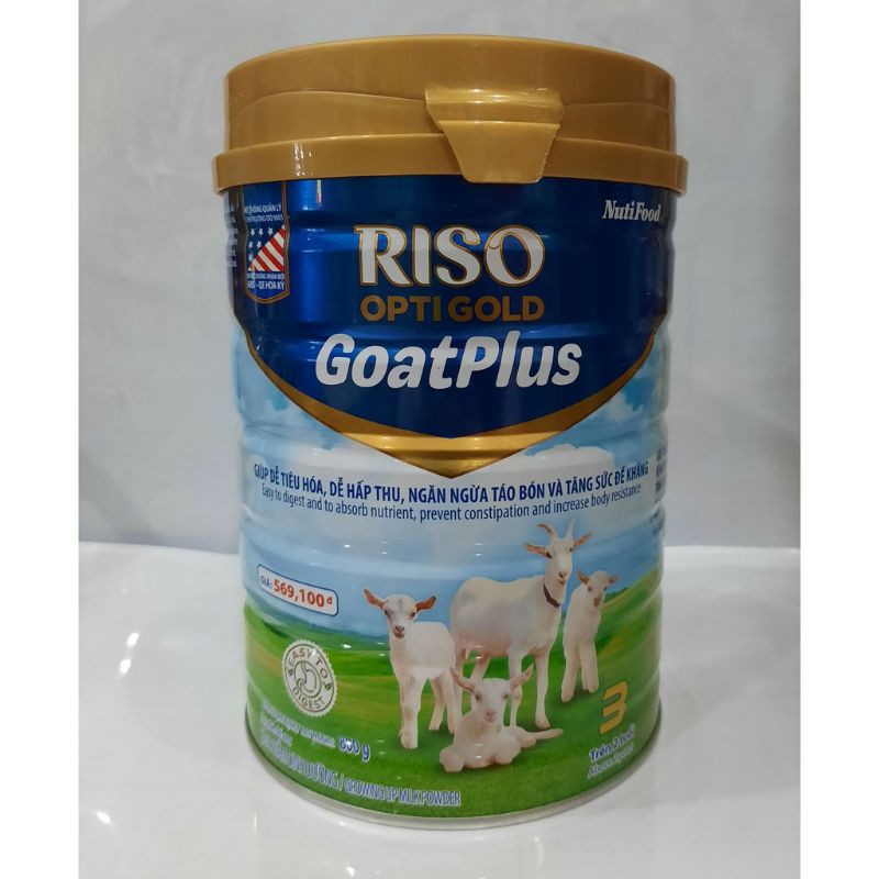 Sữa bột Riso Optigold Goatplus 3 cho trẻ trên 2 tuổi - Đại lý sữa Minh Tâm