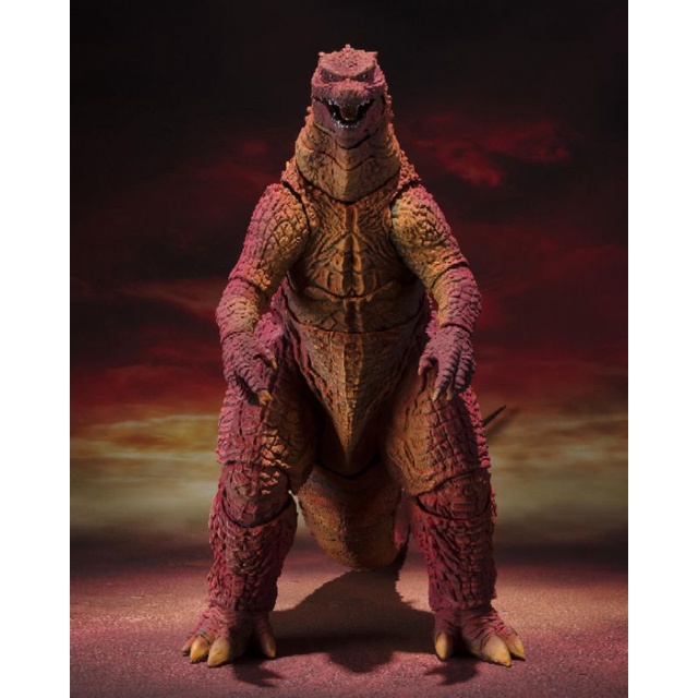 Mô hình quái vật godzilla burning 2014. SHM Bandai.